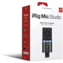 Микрофон IK MULTIMEDIA IRIG MIC STUDIO Black: Тип Для планшетов, смартфонов