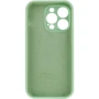Чехол для iPhone Mobile Case Silicone Case Full Camera Protective Pistachio for iPhone 15 Pro Max: Тип чехла накладка на заднюю часть