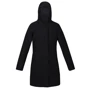 Куртка Regatta Womens Yewbank (RWP340-800) 42 черная зимняя с капюшоном
