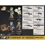Конструктор COBI Company of Heroes 3 Компания героев, 60 деталей: Количество деталей, шт. 60