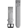 Ремешок Garmin QuickFit 20 Watch Bands Powder Grey Silicone (010-12866-00): Цвет серый