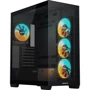 Корпус GIGABYTE C500 Panoramic Stealth Black (GB-C500P ST)
