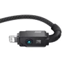 Кабель Baseus Cable USB-C to Lightning Unbreakable Series Fast Charging 2m Black (P10355803111-01): Довжина 2 м