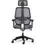 Офисное кресло Mealux Leo Air Plus Dark Grey (Y-546 KBG): Материал корпуса Пластик, Металл