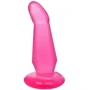 Анальная пробка на присоске LYBAILE Butt hungry (BI-017002 Pink)