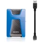 Внешний жесткий диск Adata HD650 2TB (AHD650-2TU31-CBL): Объем памяти 2 ТБ