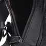 Чоловіча сумка-слінг Borsa Leather чорна (K1029-black): Застібка Блискавка