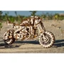 Механічний 3D пазл Ugears Мотоцикл Scramber з коляскою (6336921) фото 22