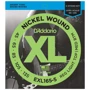 Струна для гитар Струны D`ADDARIO EXL165-5 XL REG LIGHT TOP / MED BOTTOM 5 STRING 45-135