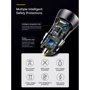 Зарядное устройство Baseus Car Charger USB+USB Golden Contactor 60W Dark Gray (CGJM000013) фото 12