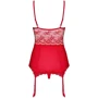 Корсет с подвязками для чулок Obsessive Lovica corset, XXL