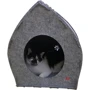 Домик-лежак для кота или собаки Red Point "Pet House" войлок серый 470х430х430мм (АХ.01.В.11.00.216) фото 7