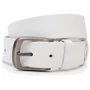 Мужской ремень Borsa Leather белый (V1115FX06-white)