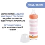 Бутылочка стеклянная Chicco Well-being с силиконовой соской 0м+ 240 мл (28721.11): Тип бутылочка для кормления