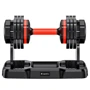 Гантель InSPORTline DuraBell 2х 6.5-24.5 кг (25786-SET): Вага гантелі, кг 24.5