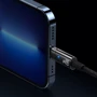 Кабель Baseus Cable USB-C to Lightning Explorer Series Auto Power-Off 20W 2m Black (CATS000101) фото 5