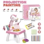 Столик для малювання Projection Painting з рожевим проектором (2021-6 A/6)