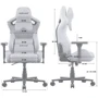 Кресло геймерское Anda Seat Kaiser Frontier XL Grey (AD12YXL-17-G-F-G02)