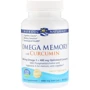 Nordic Naturals Omega memory with curcumin 500 mg / 200 mg Омега для пам'яті з куркуміном 60 капсул