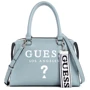 Женская сумка саквояж GUESS голубая (190231388210)