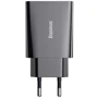 Зарядное устройство Baseus USB-C Wall Charger 1С 20W Black (CCFS-SN01): Количество USB-портов 1