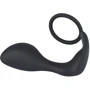 Эрекционное кольцо Black Velvets Ring & Plug