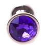 Анальная пробка BOSS Series Exclusivity Jewellery Red Gold Plug Purple