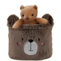 Корзина для хранения Kite Sweet Bear 30х25 см плюшевая (K24-3100M-3)