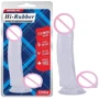 Фаллоимитатор CHISA Hi-Rubber 7"Clear