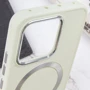 Чехол для телефонов TPU Case Bonbon Metal Style with MagSafe White for Xiaomi Redmi Note 13 Pro 4G: Тип накладка на заднюю часть
