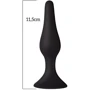 Анальная пробка на присоске MAI Attraction Toys №33 Black