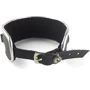 Ошейник из натуральной кожи со стразами и кольцом Art of Sex - Collar Ring
