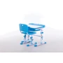 Комплект парта+стульчик Bambi М 7038 Blue + подставка для книжек