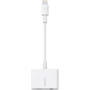 Адаптер Belkin Lightning to 3.5mm + Lightning White (F8J212btWHT): Интерфейс подключения Lightning