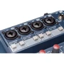 Микшерный пульт SOUNDCRAFT Notepad-12FX: Аналоговые входы 4 х 1/4"-XLR Combo (mic/line), 6 х 1/4" Jack линейные, 2 х RCA;