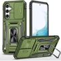 Чехол для телефонов Mobile Case Camshield Army Ring Army Green for Samsung S921 Galaxy S24 / S931 Galaxy S25