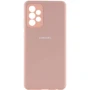 Аксесуар для смартфона Мобільний Case Silicone Cover Full Camera Pink Sand для Samsung A536 Galaxy A53 5G