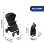 Прогулочная коляска Chicco Multiride Stroller, цв.28 (79628.28): Ширина шасси 50-60 см