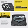 Чохол для iPhone ArmorStandart LikeCarbon MagCase Black для iPhone 13 Pro Max (ARM66362): Матеріали Термополиуретан