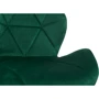 Стілець GT Racer X-D28 Plus Velvet Green: Матеріал каркаса Велюр, дерево, метал