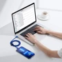 Кабель Baseus Cable USB-C to Lightning Crystal Shine 20W 1.2m Blue (CAJY000203) фото 8