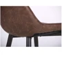 Стул Lakota gunmetal, cowboy Coffe/Dark Brown фото 5