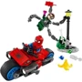 Конструктор LEGO Marvel Погоня на мотоциклах Людина-Павук vs Доктор Восьминіг (76275): Серія Marvel