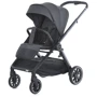 Коляска детская 2 в 1 El Camino Genesis Asphalt Gray (ME 1126 Asphalt Gray): Материал колес полиуретан
