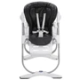 Стульчик для кормления Chicco Polly Magic Black: Материал пластик, металл