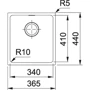Мойка кухонная Franke Sirius SID SID 110-34 144.0649.548