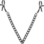 Зажимы для сосков Bedroom Fantasies Nipple Clamps with Chain - Black