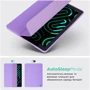 Аксессуар для iPad ArmorStandart Smart Case Fold Pen Light Purple for iPad Air 13 (2024 / 2025) (ARM78136): Материал искусственная кожа