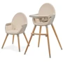 Стульчик для кормления 2 в 1 Kinderkraft Fini 2 Beige (KHFINI02BEG0000)