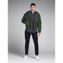 Куртка Jack & Jones 84924516 50 зеленая зимняя с капюшоном: Подкладка На подкладке